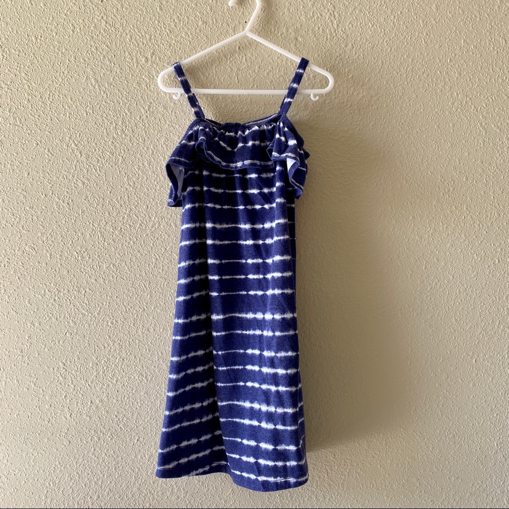 ❤️Harper Canyon Girls 7 Blue Tie-Dye Dress